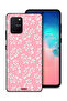 غطاء حماية لهاتف Samsung Galaxy S10 Lite بنمط خلفية زهور