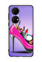 Protective Case Cover For Huawei P50e Shoe With Makeup