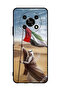 غطاء حماية لهاتف Honor X9 5G، علم الإمارات العربية المتحدة، زايد