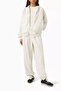 Relaxed Fit French Terry Hooded Sweatshirt with Front Zip and Comfortable Design - 2