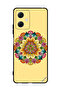 Protective Case Cover For Xiaomi Redmi Note 12 Round Mandala Pattern