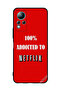 غطاء حماية لهاتف Infinix Note 11 مدمن على Netflix بنسبة 100%