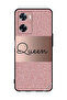 غطاء حماية لهاتف Oppo A57s بخلفية لامعة من Queen Glitters