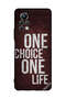 غطاء حماية لهاتف Infinix Note 11 Pro One Choice One Life