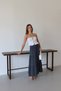 Elastic Waist Lace Adjustable Muslin Skirt - 9