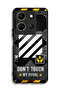 Infinix Note 30 Protective Case Cover Do Not Touch My Phone