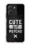 Vivo Y36 5G Protective Case Cover Cute But Psycho
