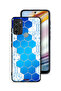 Motorola Moto G60S Protective Case Cover Honeycomb Hexagon Icon Networks