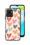غطاء حماية لهاتف Realme C30s برسومات قلوب