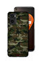 Realme 9i 4G Protective Case Cover Camouflage Wooden Pattern