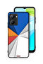 Realme C33 Protective Case Cover Material Matches Abstract Art
