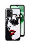 Realme C35 Protective Case Cover Girl Face Abstract Art