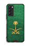 Tecno Camon 18 Protective Case Cover Kingdom Of Saudi Arabia Sign On Leather - 2