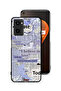 Realme 9i 4G Protective Case Cover Newspaper Pieces