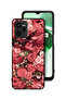Realme C35 Protective Case Cover Peach Roses
