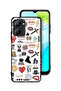 Realme C33 Protective Case Cover No Bad Vibes Stickers