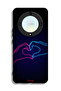Honor X9a Protective Case Cover Touching Hand Making Heart