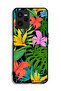 Realme C35 Protective Case Cover Pattern Tropical Flowers Leaves - 2