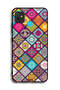 Tecno Pop 5 Protective Case Cover Mandala Squares Pattern - 2