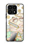 غطاء حماية لهاتف Honor X8a بتصميم نظارات على شكل كتب