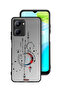 Realme C33 Protective Case Cover Moon And Arrows Art Pattern