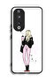 Honor 90 Protective Case Cover Girl Holding Coffee Cup Art