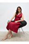 Sleeveless Pleated A-Line Wrap Midi Dress - 6