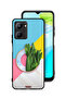 Realme C33 Protective Case Cover Leaves Abstract Pattern
