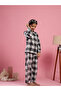Checked Pure Cotton Shirt and Pyjama Set - 3
