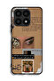 Honor X8a Protective Case Cover Arabic Quote You Will Burn A Lot To Become A Real Star