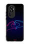 غطاء حماية لهاتف Oppo Reno10 Pro Plus بتصميم يد تلامس القلب