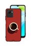 غطاء حماية Realme C30s - فن فنجان القهوة