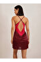Lace Insert Short Sleeve Satin Robe and Nightdress Set - 4