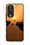 غطاء حماية لهاتف Honor 90 مطبوع عليه عبارة "أنا ممكن"