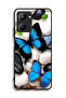 Realme C33 Protective Case Cover Butterflies On Stones - 2