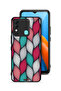 Tecno Spark 8 Protective Case Cover Feather Pattern