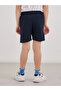 Solid Shorts with Drawsting - 4