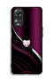 غطاء حماية لهاتف Oppo A58 5G بتصميم قلب ماسي