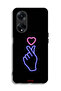 Oppo A1 5G Protective Case Cover Snap Heart Art