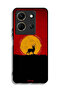Infinix Note 30 Protective Case Cover Deer And Moon Artwork