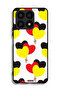 Honor X8a Protective Case Cover Three Hearts Bunch