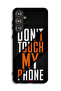 Samsung Galaxy M55 5G Protective Case Cover Do Not Touch My Phone