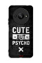 Xiaomi Redmi A3 4G Protective Case Cover Cute But Psycho
