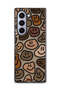 Samsung Galaxy Z Fold6 Protective Case Cover Smiley Faces Art