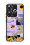 Xiaomi Redmi Turbo 3 5G Protective Case Cover Beautiful Sunflower Stickers