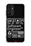 Samsung Galaxy A15 Protective Case Cover Software Engineer Sticker