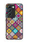 Vivo V30 Lite 4G Protective Case Cover Mandala Squares Pattern