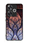 Xiaomi Redmi Turbo 3 5G Protective Case Cover Floral Fractal Abstract