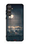Samsung Galaxy M55 5G Protective Case Cover Looking At Moon Art
