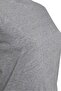 Gray Melange Crew Neck Short Sleeve Basic Tshirt - 3